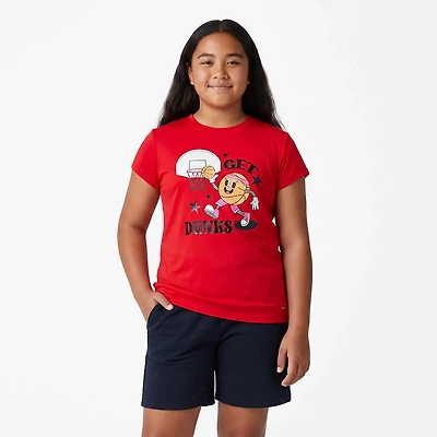 BCG Girls' Training Turbo Get Dunks Short Sleeve T-shirt