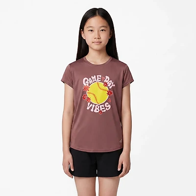 BCG Girls' Training Turbo Softball Vibe T-shirt
