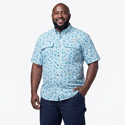 Magellan Outdoors Men's Laguna Madre Father's Day Short Sleeve Fishing Shirt