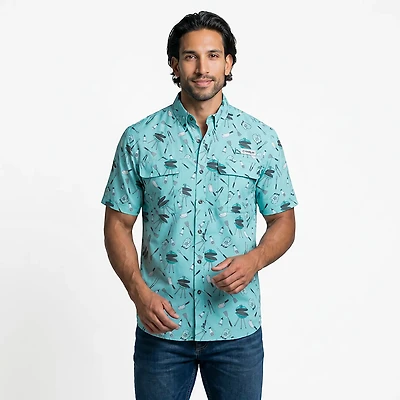 Magellan Outdoors Men's Laguna Madre Father's Day Short Sleeve Fishing T-shirt