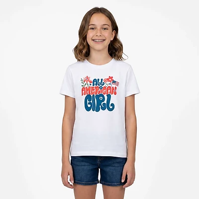 BCG Girls' Lifestyle Cotton True T-shirt