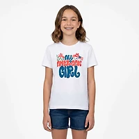 BCG Girls' Lifestyle Cotton True T-shirt