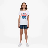 BCG Girls' Lifestyle Cotton True T-shirt