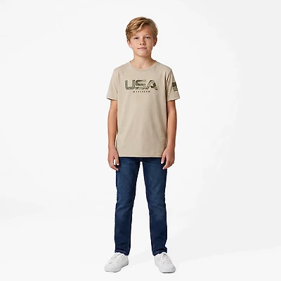 Under Armour Boys’ Freedom Chest Flag T-shirt