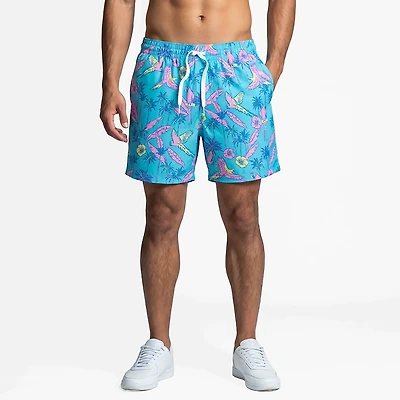 Chubbies Men's The Flock Parties Classic Swim Trunks 5.5