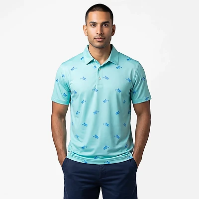 Chubbies Men's The I Feel It My Bones Performance Polo Shirt