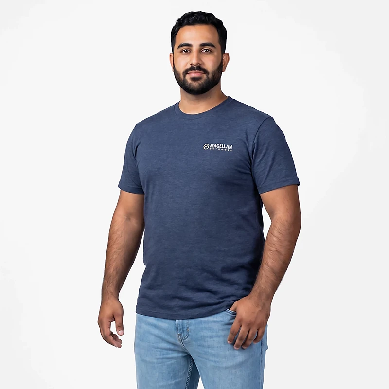 Magellan Outdoors Men's Golden Canvas Graphic T-shirt