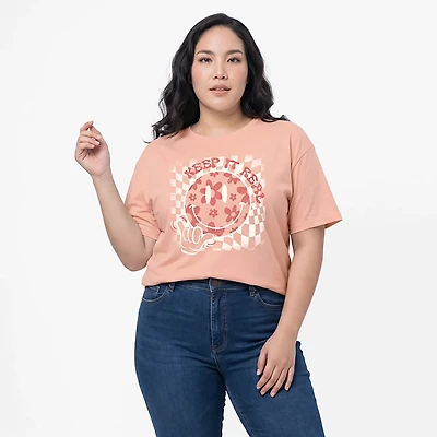 Live Outside the Limits Women's Keep It Real Oversized Graphic T-shirt