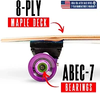 Madd Gear 28" Compact Cruiser Skateboard
