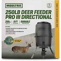 Moultrie 250 lb Deer Feeder Pro III Directional