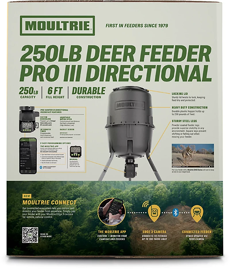 Moultrie 250 lb Deer Feeder Pro III Directional