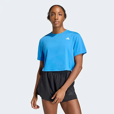 adidas Women's WE Min Crop Short Sleeve T-shirt
