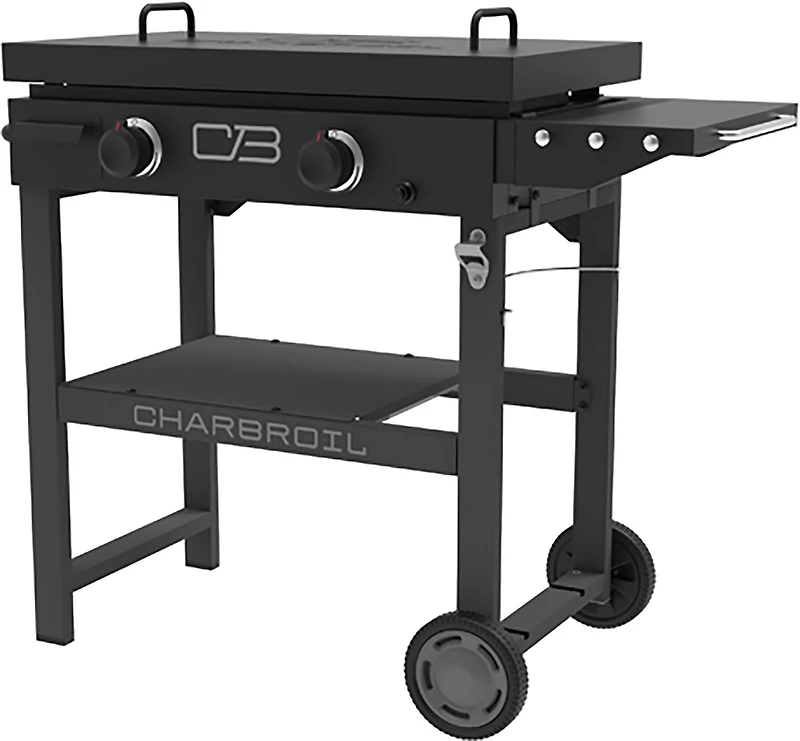 Charbroil 28" 2-Burner Gas Griddle with Cart and Hard Cover