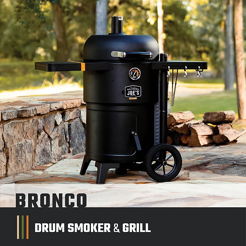 Oklahoma Joe's Bronco Drum Smoker & Grill