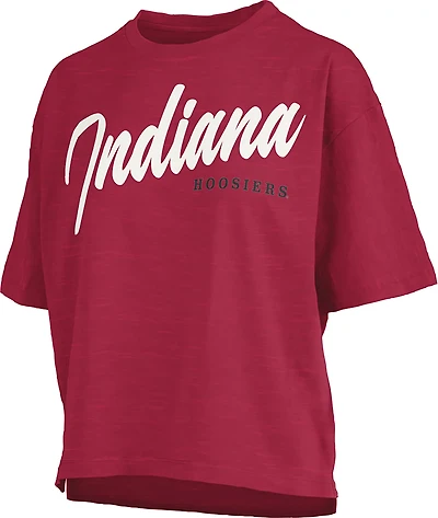 Pressbox Women's Indiana Hometeam Motley Short Sleeve T-shirt