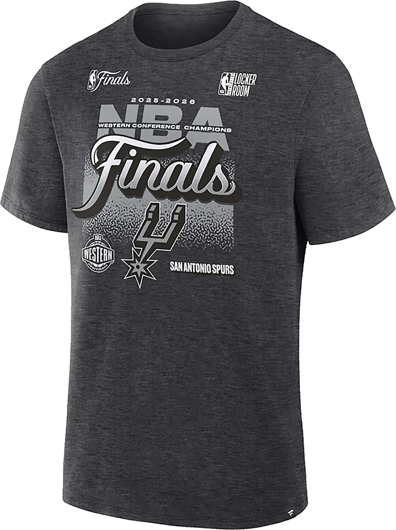 Fanatics Men's San Antonio Spurs 25-26 Western Conference Champions Locker Room Graphic T-shirt