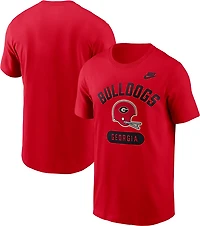 Nike University of Georgia Football Helmet Legacy Graphic T-shirt