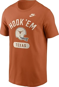 Nike University of Texas Football Helmet Legacy Graphic T-shirt