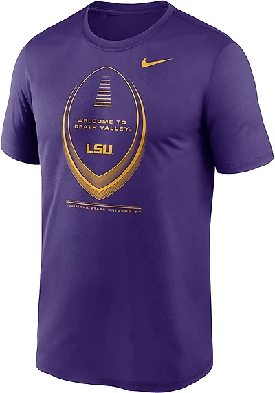 Nike Louisiana State University Football Icon Legend Graphic T-shirt