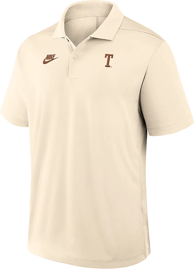 Nike University of Texas Victory Plus Heathered Legacy Polo Shirt