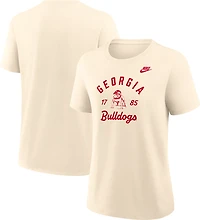 Nike Women's University of Georgia Team Name Arch Over Vault Logo Legacy Graphic T-shirt