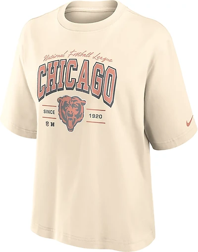 Nike Women's Chicago Bears Vintage Mod Boxy Graphic T-shirt