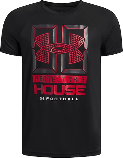 Under Armour Boys' UA Tech Football PTH T-shirt