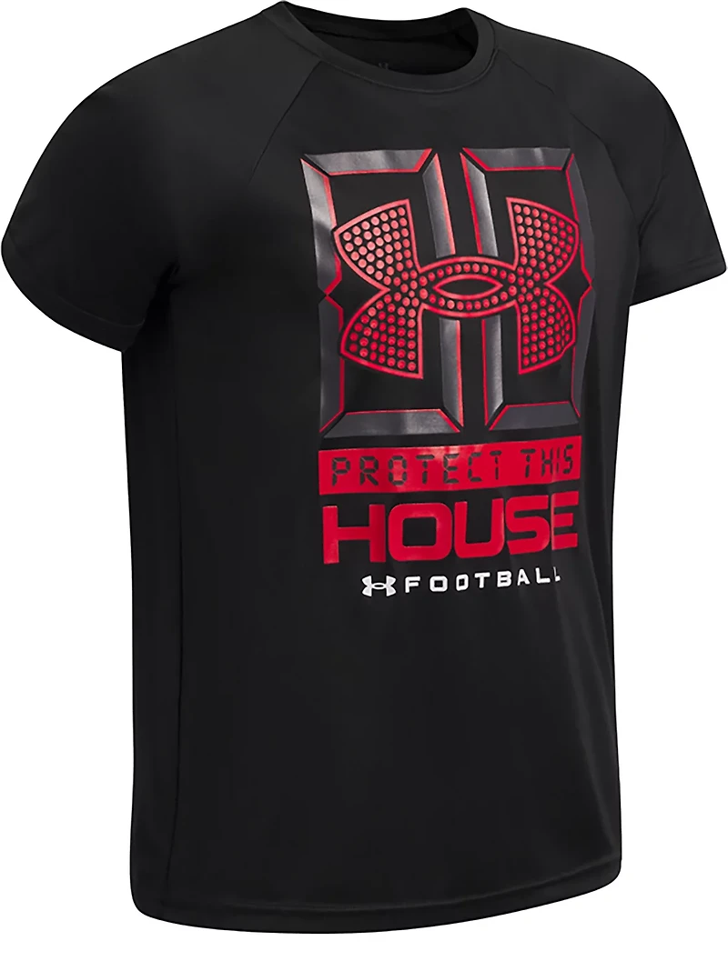 Under Armour Boys' UA Tech Football PTH T-shirt
