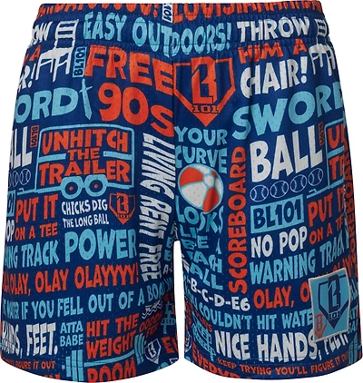 Baseball Lifestyle 101 Youth Trash Talk Shorts