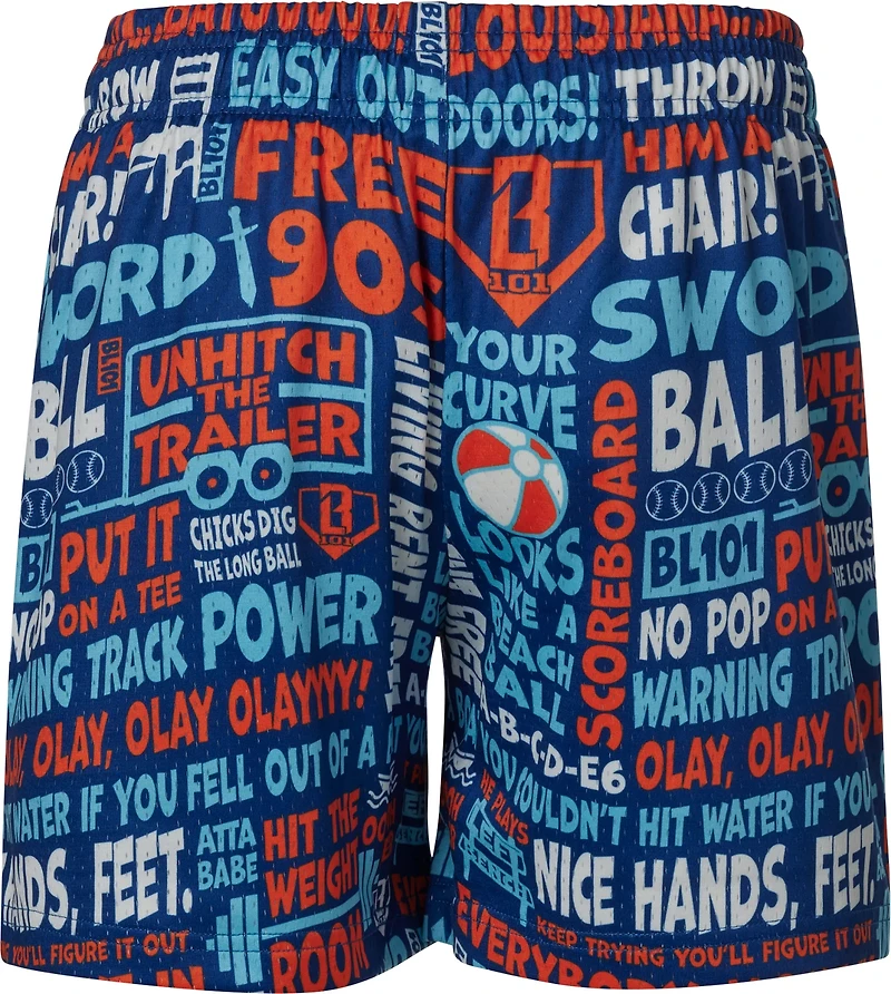 Baseball Lifestyle 101 Youth Trash Talk Shorts