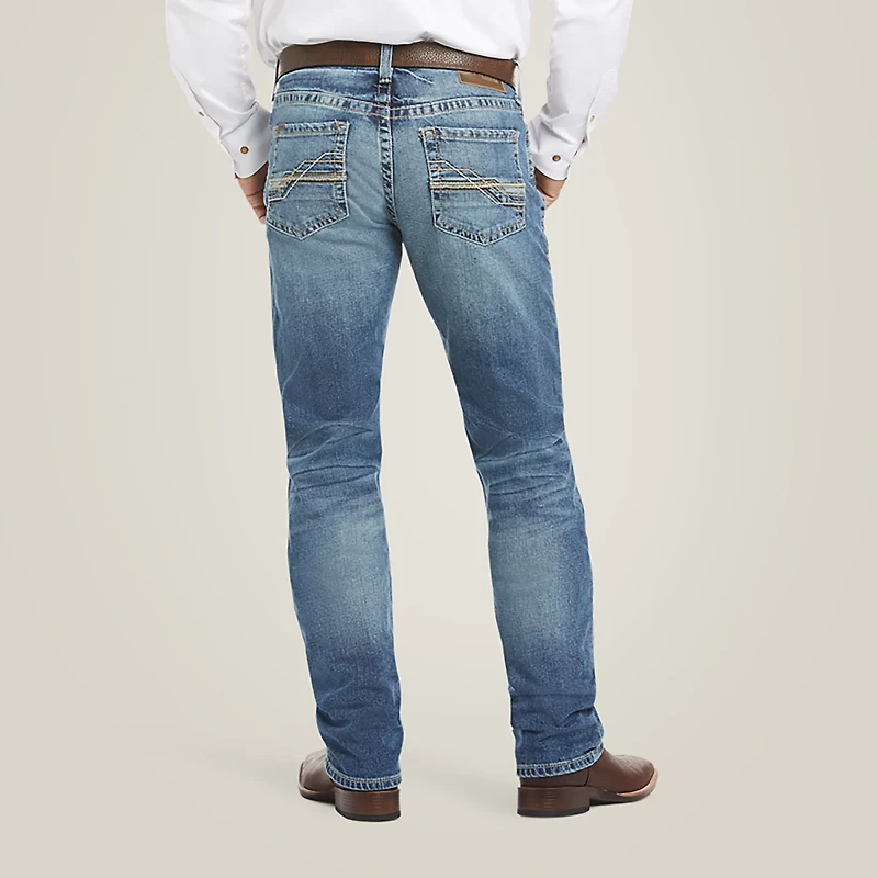 Ariat Men's M4 Low Rise Stretch Shoreway Stackable Straight Leg Jean