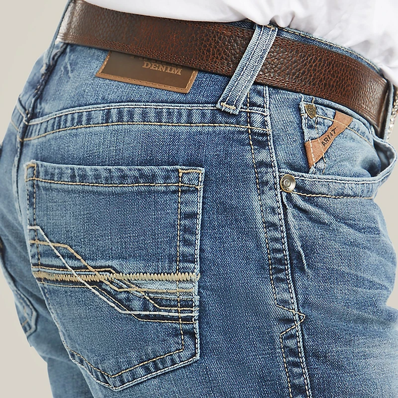 Ariat Men's M4 Low Rise Stretch Shoreway Stackable Straight Leg Jean