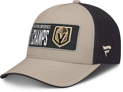 Fanatics Men's Vegas Golden Knights 2026 NHL Western Conference Champions Locker Room Trucker Adjustable Hat