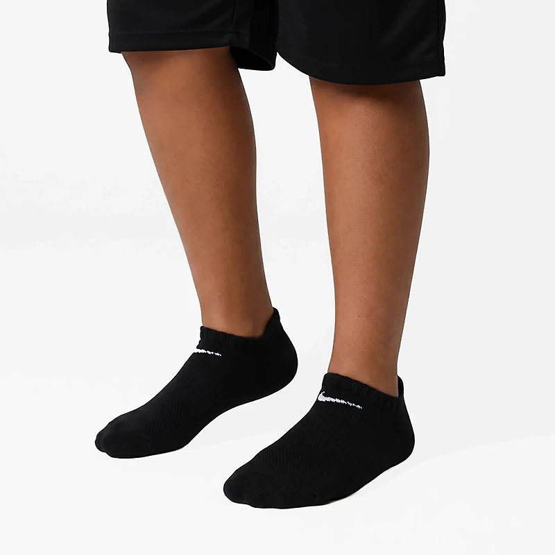 Nike Boys' Performance Cushioned No-Show Training Socks 6 Pack