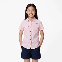 Magellan Girls' Laguna Madre Short Sleeve Fishing Shirt