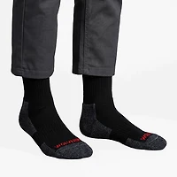 Wolverine Men's Steel Toe Cotton Crew Socks 2-Pack
