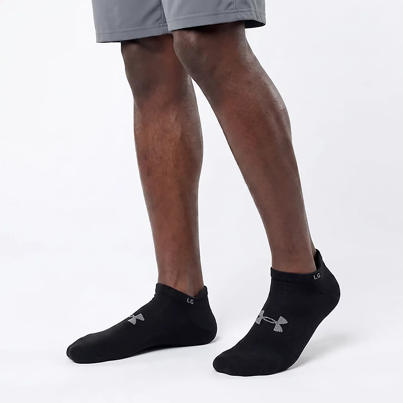 Under Armour Essential No Show Socks 6-Pack