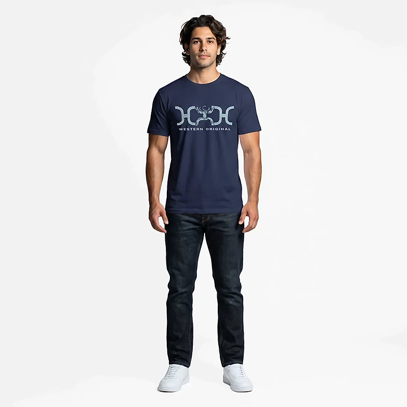 Hooey Men's Loop Short Sleeve Graphic T-shirt