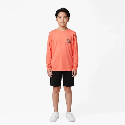 Magellan Outdoors Boys' Pocket Graphic Long Sleeve T-shirt