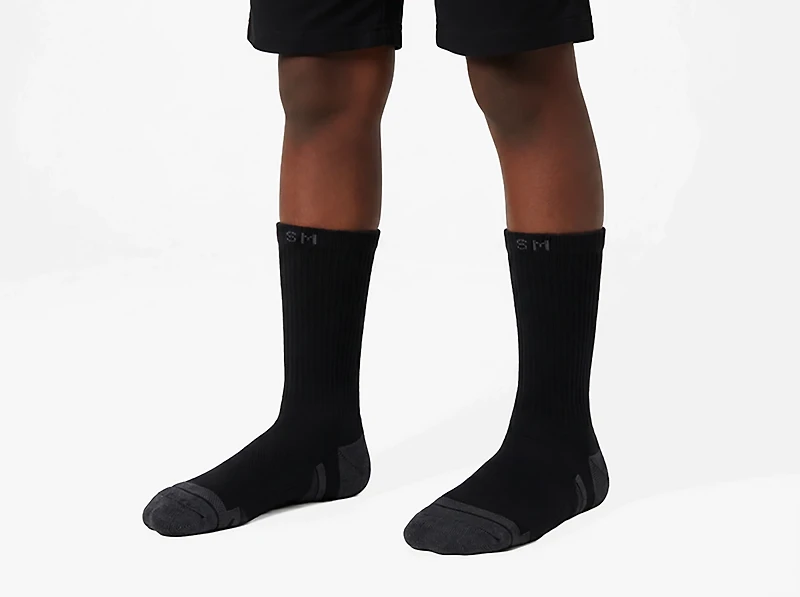Under Armour Kids' Performance Tech Crew Socks 6-Pack