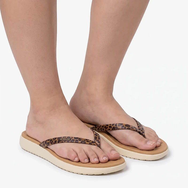HEYDUDE Women's Maui Breeze Flip Flops