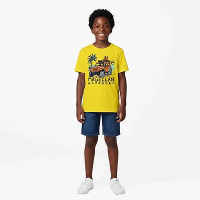 Magellan Outdoors Boys' Sand Imprint Graphic T-shirt