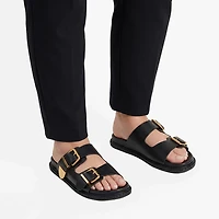 Freely Women's Double Band Fashion Footbed Sandals