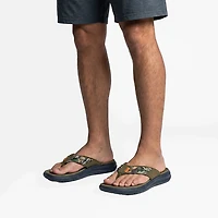 HEYDUDE Men's Finn Flip Realtree Edge Flip Flops