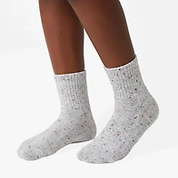 BCG Girls' Marls Quarter Socks 6-Pack