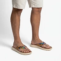 HEYDUDE Men's Finn Flip Margaritaville Flip Flops