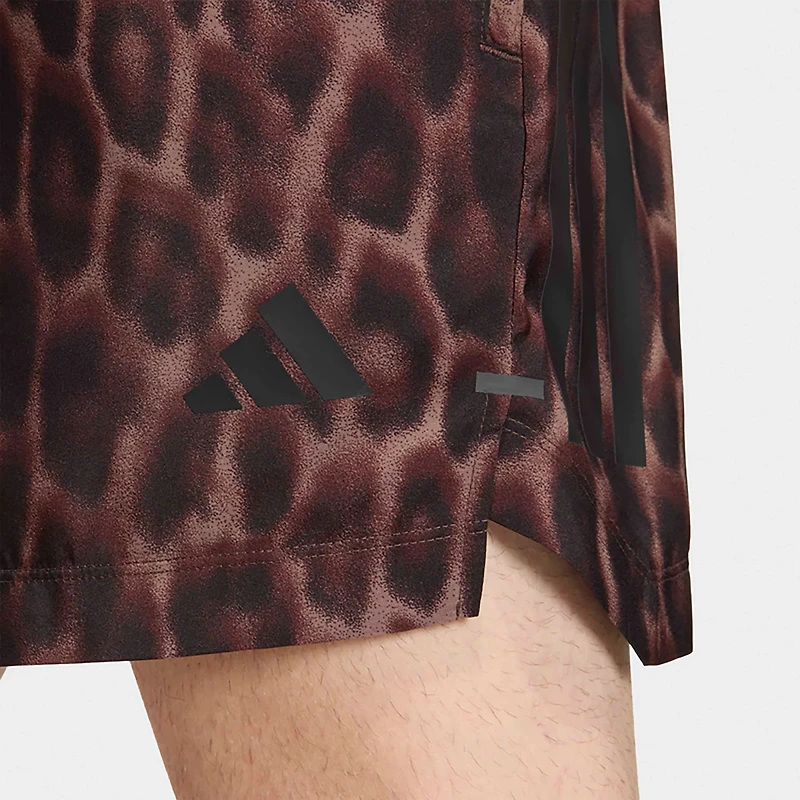 adidas Men's D4T PW AOP Shorts 5
