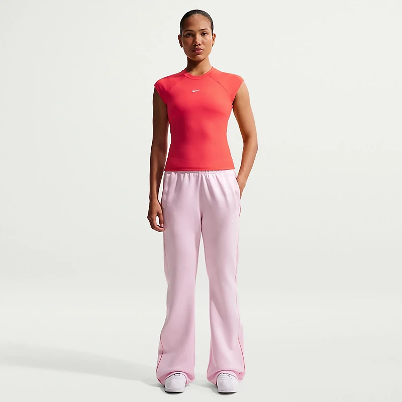 Nike Women's Sportswear Chill Knit Tight Ribbed T-shirt