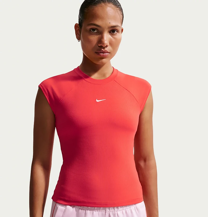 Nike Women's Sportswear Chill Knit Tight Ribbed T-shirt
