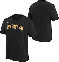 Nike Boys' Pittsburgh Pirates Wordmark Graphic T-shirt